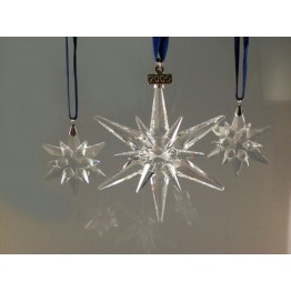 Christmas ornament set 2005 – one large, two small